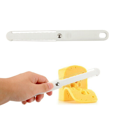 Plastic Food Grade Cheese Slicer Peeler Goose Liver Cut Kitchen Butter Cutter Cheese Knife Gadget Dining Tools
Plastic Food Grade Cheese Slicer Peeler Goose Liver Cut Kitchen Butter Cutter Cheese Knife Gadget Dining Tools