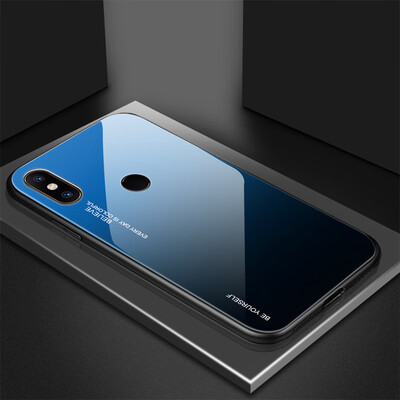 Tempered Glass Conch Shell Phone Case Gradient Tempered Glass Hard Phone Case TPU Bumper For Redmi Note 5Note 5 Pro
Tempered Glass Conch Shell Phone Case Gradient Tempered Glass Hard Phone Case TPU Bumper For Redmi Note 5Note 5 Pro