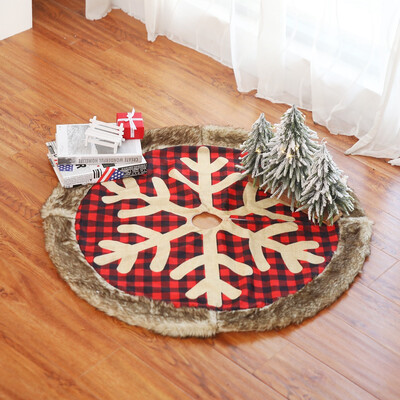 Tailored Christmas Tree Skirt Supplies Christmas Tree Scene Decoration Red Plaid Snowflak
Tailored Christmas Tree Skirt Supplies Christmas Tree Scene Decoration Red Plaid Snowflak