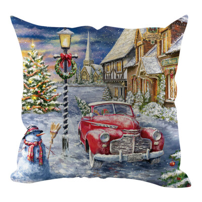 Tailored Christmas Pillow Cover Pillowcases Decorative Sofa Cushion Cover Home Decoration
Tailored Christmas Pillow Cover Pillowcases Decorative Sofa Cushion Cover Home Decoration