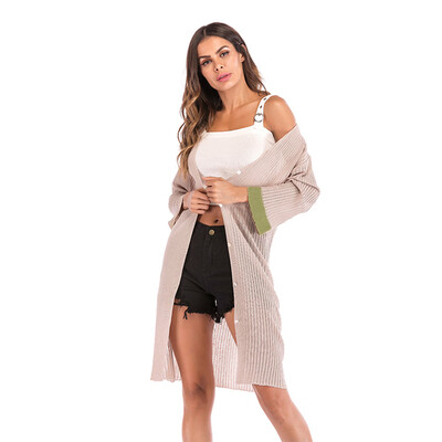 Toponeto Ladies Knitted Cardigan With Long Sleeves In Plain Color Button Outwear Coat
Toponeto Ladies Knitted Cardigan With Long Sleeves In Plain Color Button Outwear Coat