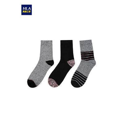 HLA Haishu House in stockings male 2018 autumn new three pairs of comfortable&breathable mens socks HZACJ3E056A gray stripes black inlay medium gray inlay 56 26-28CM
HLA Haishu House in stockings male 2018 autumn new three pairs of comfortable&breathable mens socks HZACJ3E056A gray stripes black inlay medium gray inlay 56 26-28CM