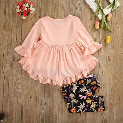 Fashion Children Clothing Kids Girl Long Sleeve Ruffles Dress TopsPrinted Trousers Pants Autumn Clothes 2-7 Years
Fashion Children Clothing Kids Girl Long Sleeve Ruffles Dress TopsPrinted Trousers Pants Autumn Clothes 2-7 Years