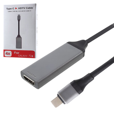 Type-c to HDMI HD video cable s8 s10 Android phone with screen cable usb31 to HDMI
Type-c to HDMI HD video cable s8 s10 Android phone with screen cable usb31 to HDMI