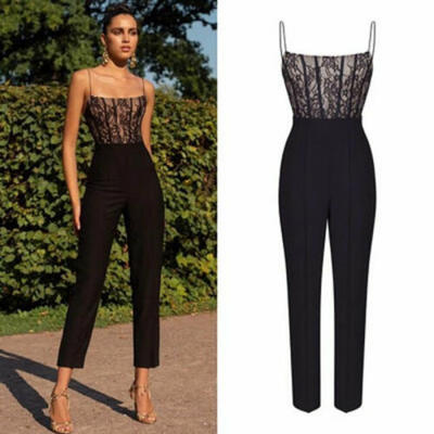 Women Jumpsuit Summer Fashion Strappy Playsuit Lady Holiday Party Beach Clothes
Women Jumpsuit Summer Fashion Strappy Playsuit Lady Holiday Party Beach Clothes