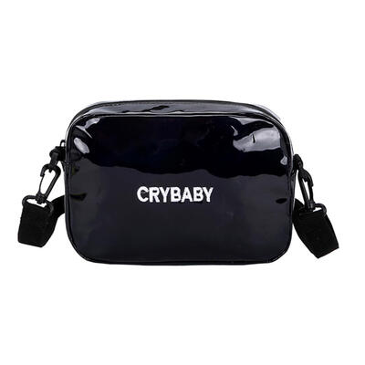 Girls Laser Crossbody Bag Fashion Lady Square Zipper Messenger Shoulder Bag