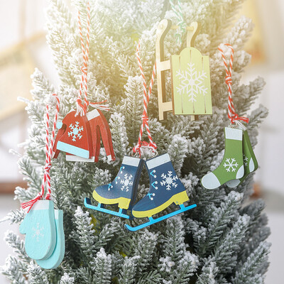 Siaonvr Christmas Pendant Christmas Tree Hanging Falling Wood Decoration Home Decor 5Pcs
Siaonvr Christmas Pendant Christmas Tree Hanging Falling Wood Decoration Home Decor 5Pcs