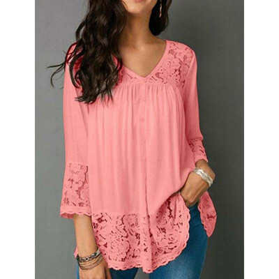 Plus Size Womens Boho Floral Long Sleeve Blouse Baggy Tops Tunic V Neck T Shirts
Plus Size Womens Boho Floral Long Sleeve Blouse Baggy Tops Tunic V Neck T Shirts