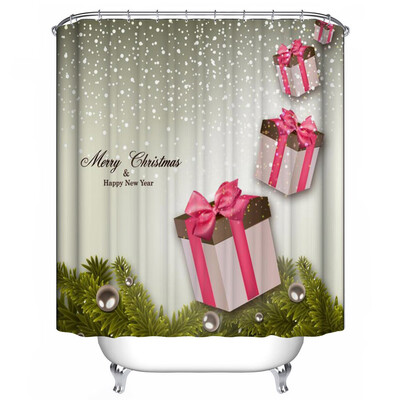 Gobestart Christmas Waterproof Polyester Bathroom Shower Curtain Decor With Hooks New D
Gobestart Christmas Waterproof Polyester Bathroom Shower Curtain Decor With Hooks New D