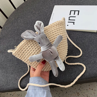 Summer Fairy Small Bag 2019 New Sweet Bow Straw Bucket Bag Cute Mini Shoulder Messenger Bag
Summer Fairy Small Bag 2019 New Sweet Bow Straw Bucket Bag Cute Mini Shoulder Messenger Bag