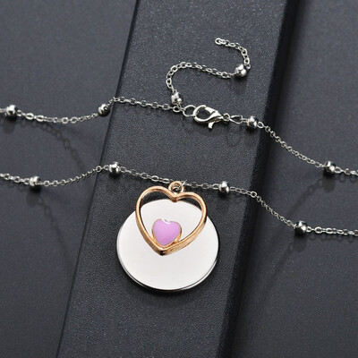 Simple Ladies Round Pendant Necklace OL Style High Quality European And American Personality Charm Wedding Party Fashion Jewelry
Simple Ladies Round Pendant Necklace OL Style High Quality European And American Personality Charm Wedding Party Fashion Jewelry