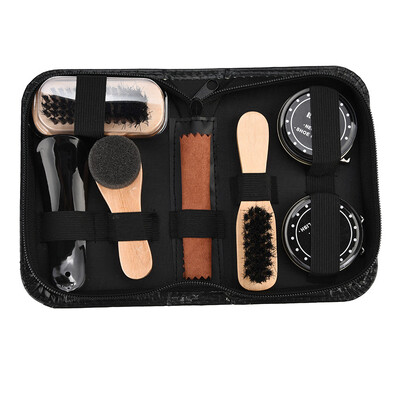 〖Follure〗Shoe Shine Care Kit Polish Cleaning Brushes Sponge Cloth Travel Set With Case
〖Follure〗Shoe Shine Care Kit Polish Cleaning Brushes Sponge Cloth Travel Set With Case
