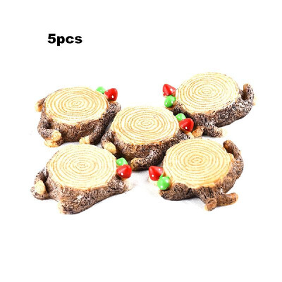 5pcsset Mini Tree Stump with Mushroom Fairy Garden Resin DIY Craft Ornaments Miniature Landscape Model Home Decoration Photograph
5pcsset Mini Tree Stump with Mushroom Fairy Garden Resin DIY Craft Ornaments Miniature Landscape Model Home Decoration Photograph