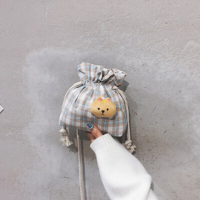 Small fresh Sen student bag female 2019 new Korean version of the wild mini plaid bag canvas shoulder Messenger bag
Small fresh Sen student bag female 2019 new Korean version of the wild mini plaid bag canvas shoulder Messenger bag