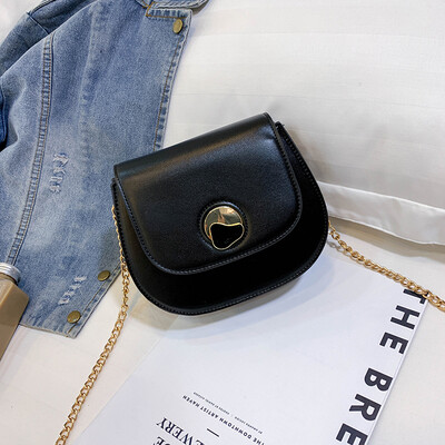 2019 new Sen simple simple versatile shoulder bag female small fresh texture fashion casual chain slung saddle bag
2019 new Sen simple simple versatile shoulder bag female small fresh texture fashion casual chain slung saddle bag