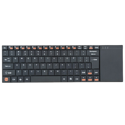 24G Mini Wireless Ultra Thin Keyboard with Touchpad for PC Notebook Laptop Computer Android TV Box
24G Mini Wireless Ultra Thin Keyboard with Touchpad for PC Notebook Laptop Computer Android TV Box
