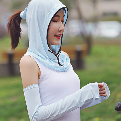 Korean version of the stylish summer new womens ice silk sun hat simple set of solid color UV-proof dust-proof sun hat
Korean version of the stylish summer new womens ice silk sun hat simple set of solid color UV-proof dust-proof sun hat