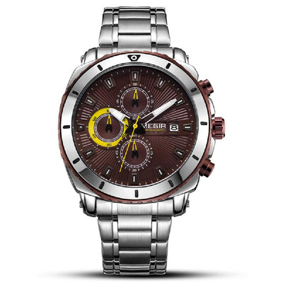 Cross-border new products Megger megir mens watch business sports multi-function steel belt watch quartz watch 2075 Brown steel s
Cross-border new products Megger megir mens watch business sports multi-function steel belt watch quartz watch 2075 Brown steel s