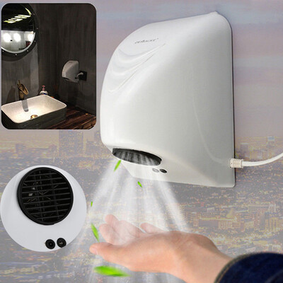 〖Follure〗Useful Hotel Automatic Infared Sensor Hand Dryer Bathroom Hands Drying Device
〖Follure〗Useful Hotel Automatic Infared Sensor Hand Dryer Bathroom Hands Drying Device