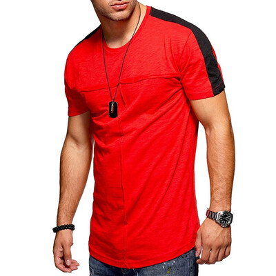 2019 New Arrival Summer Men Contrast Color T Shirts Slim Short Sleeve Sports T Shirts For Male
2019 New Arrival Summer Men Contrast Color T Shirts Slim Short Sleeve Sports T Shirts For Male