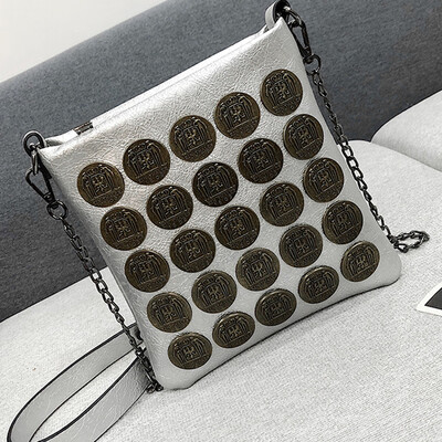 Tailored Unisex Fashion Metallic Dot Shoulder Bag Leather Chain Crossbody Bag Handle Bags
Tailored Unisex Fashion Metallic Dot Shoulder Bag Leather Chain Crossbody Bag Handle Bags