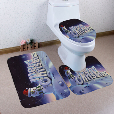 〖Follure〗3PCS Christmas Bathroom Non-Slip Pedestal Rug Lid Toilet Cover Bath Mat Set
〖Follure〗3PCS Christmas Bathroom Non-Slip Pedestal Rug Lid Toilet Cover Bath Mat Set