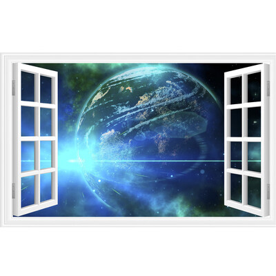〖Follure〗3D Star Galaxy Space Home Decor Art Fake Window New Wall Removable Stickers A
〖Follure〗3D Star Galaxy Space Home Decor Art Fake Window New Wall Removable Stickers A