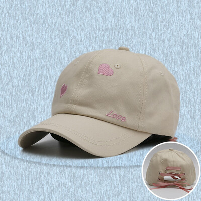 Hat girl summer tie small fresh sweet cute baseball cap Korean version of the bow love embroidery shade duck tongue hat
Hat girl summer tie small fresh sweet cute baseball cap Korean version of the bow love embroidery shade duck tongue hat