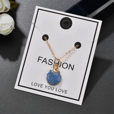 Summer Fresh Shell Pendant Necklace Simple Sweet Exquisite Pendant Sweet Ladies Necklace Clothing Accessories Wedding Jewelry
Summer Fresh Shell Pendant Necklace Simple Sweet Exquisite Pendant Sweet Ladies Necklace Clothing Accessories Wedding Jewelry