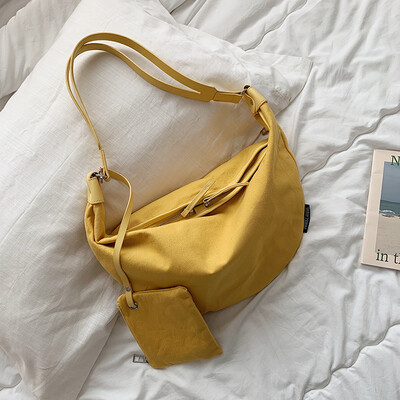 Advanced sense of foreign style womens bag chic simple canvas bag new 2019 small fresh chest bag shoulder Messenger bag
Advanced sense of foreign style womens bag chic simple canvas bag new 2019 small fresh chest bag shoulder Messenger bag