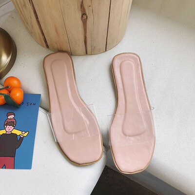 Transparent sandals&slippers women summer Korean version fashion flat bottom small fresh external wear anti-skid beach cool sl
Transparent sandals&slippers women summer Korean version fashion flat bottom small fresh external wear anti-skid beach cool sl