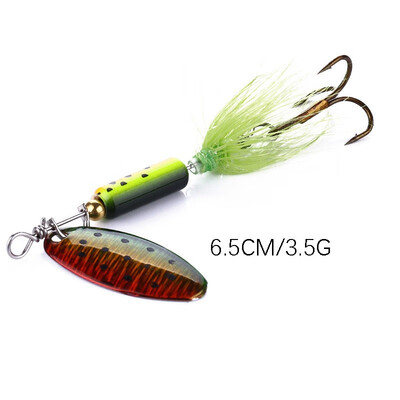 Spinner Fishing Lures Wobblers CrankBaits Jig Shone Metal Sequin Trout Spoon With Feather Hooks for Carp Fishing Pesca
Spinner Fishing Lures Wobblers CrankBaits Jig Shone Metal Sequin Trout Spoon With Feather Hooks for Carp Fishing Pesca