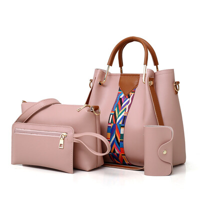 2018 Women Messenger Bags For Ladies Handbag Fashion Shoulder Bag Lady PU Leather Casual Female wristlets sac a main Set 4 Pcs
2018 Women Messenger Bags For Ladies Handbag Fashion Shoulder Bag Lady PU Leather Casual Female wristlets sac a main Set 4 Pcs