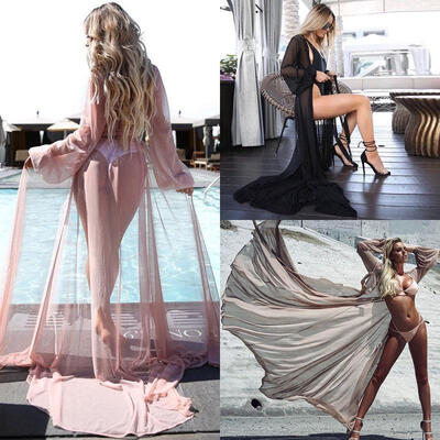 Fashion Women See Through Bikini Cover Up Swimwear Bathing Beach Dress Cardigan Shirt
Fashion Women See Through Bikini Cover Up Swimwear Bathing Beach Dress Cardigan Shirt
