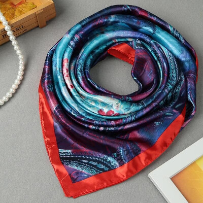 Women Square Scarf Sheen Satin Floral Print Vintage Scarf Scarves Thin Pashmina Oversize Kerchief
Women Square Scarf Sheen Satin Floral Print Vintage Scarf Scarves Thin Pashmina Oversize Kerchief