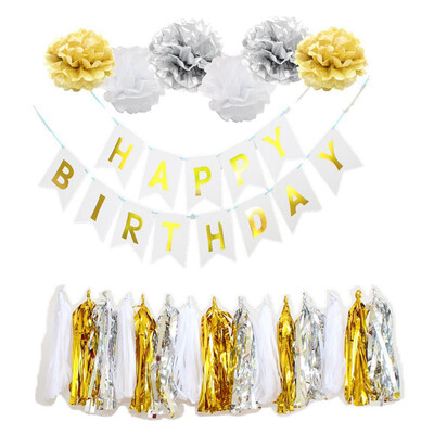 Inflatable Birthday Balloon Pink Happy Birthday Banner Tissue Paper Pom Poms Air Baloons Event Party Supplies
Inflatable Birthday Balloon Pink Happy Birthday Banner Tissue Paper Pom Poms Air Baloons Event Party Supplies