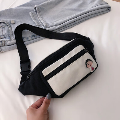 Fashion sports simple versatile canvas pocket female 2019 new Korean casual personality hit color shoulder Messenger bag
Fashion sports simple versatile canvas pocket female 2019 new Korean casual personality hit color shoulder Messenger bag
