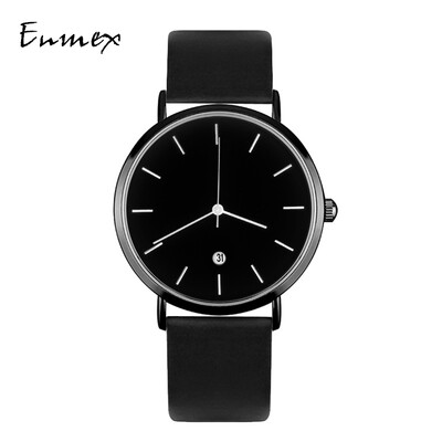 Enmex Creative Design Thin Calendar Academic Style Mysterious Cold Temperament Watch
Enmex Creative Design Thin Calendar Academic Style Mysterious Cold Temperament Watch