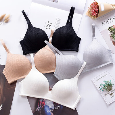 Fashion New Thin Section Breathable No Trace No Steel Ring Gathered Mesh Lace Bra
Fashion New Thin Section Breathable No Trace No Steel Ring Gathered Mesh Lace Bra