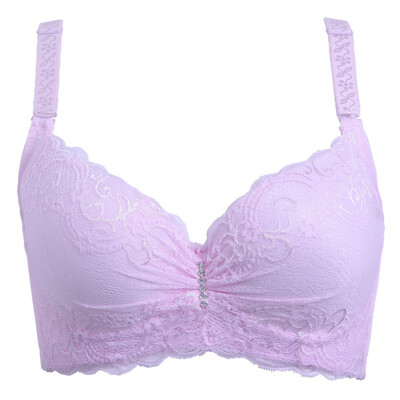 Sexy Lingerie Women Underwear Solid Pink Sexy Breathable Lace Padded Adjustable Underwire Push Up Pluse Size D Cup Bra Newest
Sexy Lingerie Women Underwear Solid Pink Sexy Breathable Lace Padded Adjustable Underwire Push Up Pluse Size D Cup Bra Newest