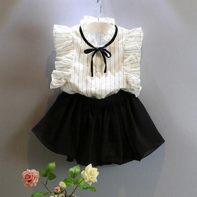 2pcs Toddler Kids Baby Girls Outfits T Shirt TopsShorts Skirt Dress Clothes Set
2pcs Toddler Kids Baby Girls Outfits T Shirt TopsShorts Skirt Dress Clothes Set
