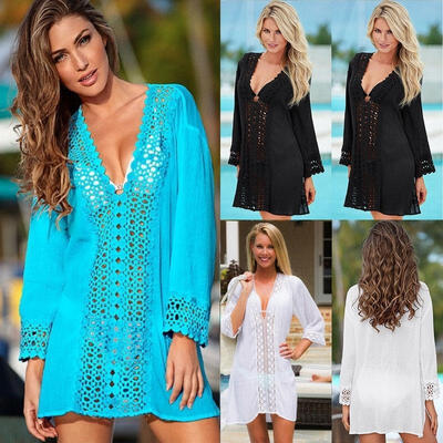 Women Beach Bikini Cover up Top Swim Skirt Short Wrap Sarong Beachwear Sun Dress
Women Beach Bikini Cover up Top Swim Skirt Short Wrap Sarong Beachwear Sun Dress