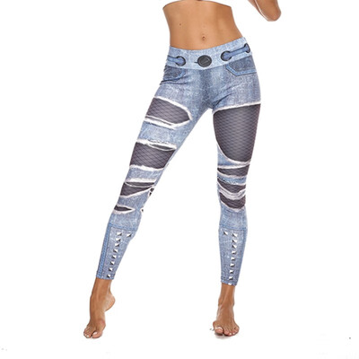 FITTOO Sexy Faux Jeans Printing Leggings High Waist Yoga Pants Denim Print Trousers Slim Pants
FITTOO Sexy Faux Jeans Printing Leggings High Waist Yoga Pants Denim Print Trousers Slim Pants