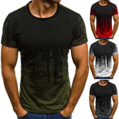 New Mens Short Sleeve T Shirt Slim Fit Casual Blouse Tops Summer Clothing Muscle Tee
New Mens Short Sleeve T Shirt Slim Fit Casual Blouse Tops Summer Clothing Muscle Tee