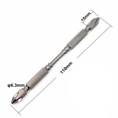 PH2 14 Hardness Magnetic 65MM 110MM Cross Head Screwdriver Bit Double Head Electric Screwdriver Set Phillips Screw Driver 1Pcs
PH2 14 Hardness Magnetic 65MM 110MM Cross Head Screwdriver Bit Double Head Electric Screwdriver Set Phillips Screw Driver 1Pcs