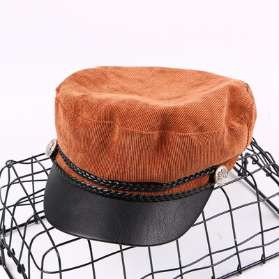 Spring military hat female British Han version of the boomer youth bend eaves beret set up fashion black painter octagonal hat
Spring military hat female British Han version of the boomer youth bend eaves beret set up fashion black painter octagonal hat