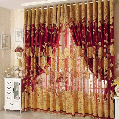 Stylish Windows Curtain Tulle Jacquard Tulip Flower Sheer Window Curtain Beads Tassel Door Scarf Drapes Valance
Stylish Windows Curtain Tulle Jacquard Tulip Flower Sheer Window Curtain Beads Tassel Door Scarf Drapes Valance
