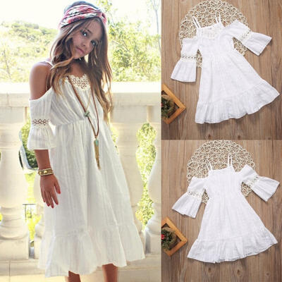 Flower Girl Kids Princess Vintage Lace Dress Wedding Party Pageant Dresses Beach
Flower Girl Kids Princess Vintage Lace Dress Wedding Party Pageant Dresses Beach