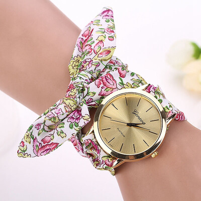Women Watches Vogue Floral Strap Wristwatch Womens Jacquard Cloth Quartz Watch Dress Bracelet Relogio Feminino 2018 F
Women Watches Vogue Floral Strap Wristwatch Womens Jacquard Cloth Quartz Watch Dress Bracelet Relogio Feminino 2018 F