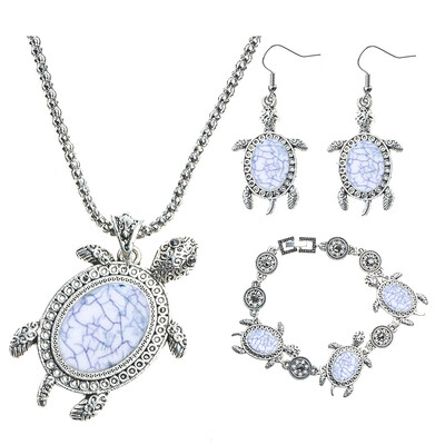 HHYDE Vintage Style Unique Turtle Tortoise Necklace Earring Bracelet Jewelry Sets Retro Pendant conjuntos de bisuteria sieraden
HHYDE Vintage Style Unique Turtle Tortoise Necklace Earring Bracelet Jewelry Sets Retro Pendant conjuntos de bisuteria sieraden